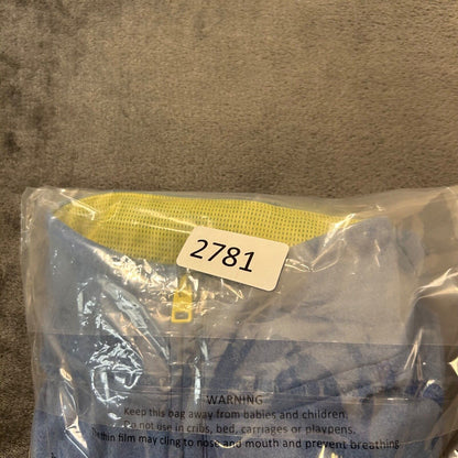 Hollister Sport Sweater Mens Medium Blue Pullover Quarter Zip Golf Sweatshirt