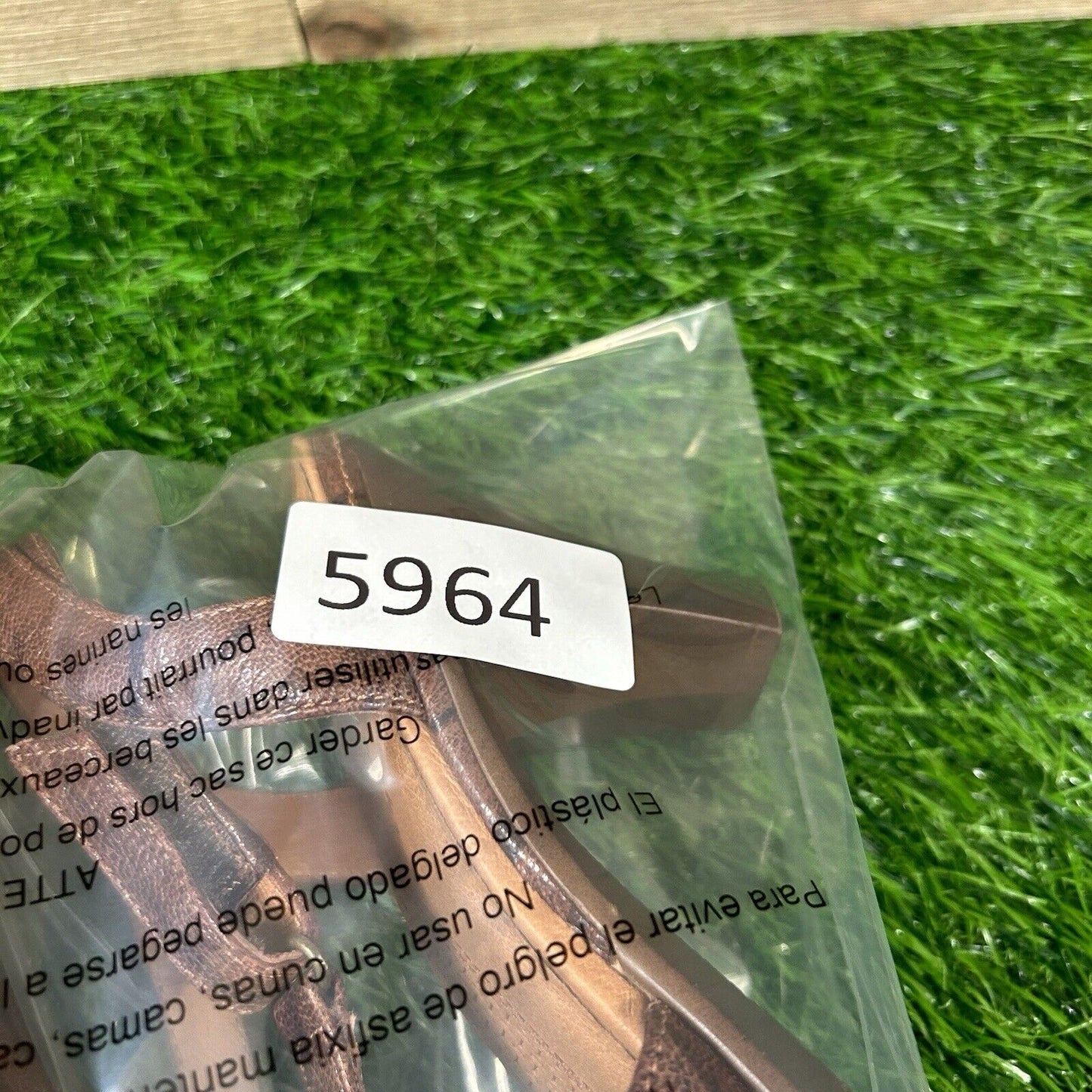 Clarks Eliza Sandals Womens 8 M Brown Slingback Hook & Loop Heeled Peep Toe