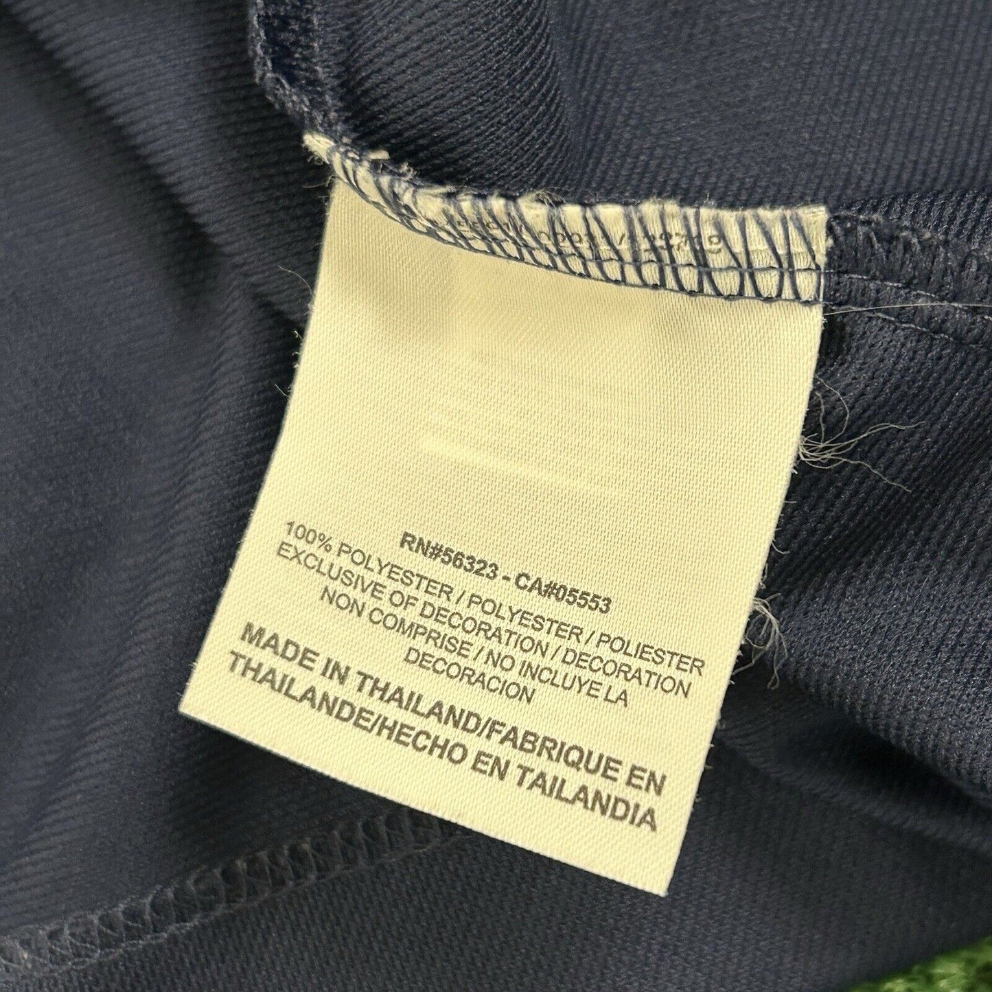 Nike Golf Polo Shirt Mens Large Navy Short Sleeve Dri-Fit Work Staples Center