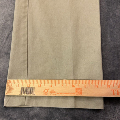 Dickies Chino Pants Mens 34x32" Brown Straight Work Canvas Wrokwear Casual