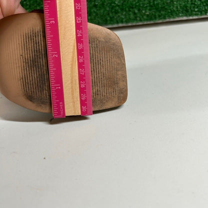 Steve Madden Gracey Brown Heeled Sandals Strappy Square Toe Heels Womens 6.5 M