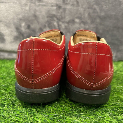 Nike Golf Verdana Last Womens 6 Red Leather Shoes Athletic Comfort Spikes Slip
