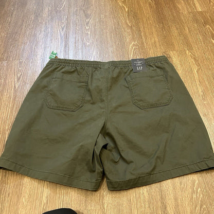 Gap Easy Essential Chino Shorts Mens XXL 2XL 42" Green 8" Short Drawstring NEW