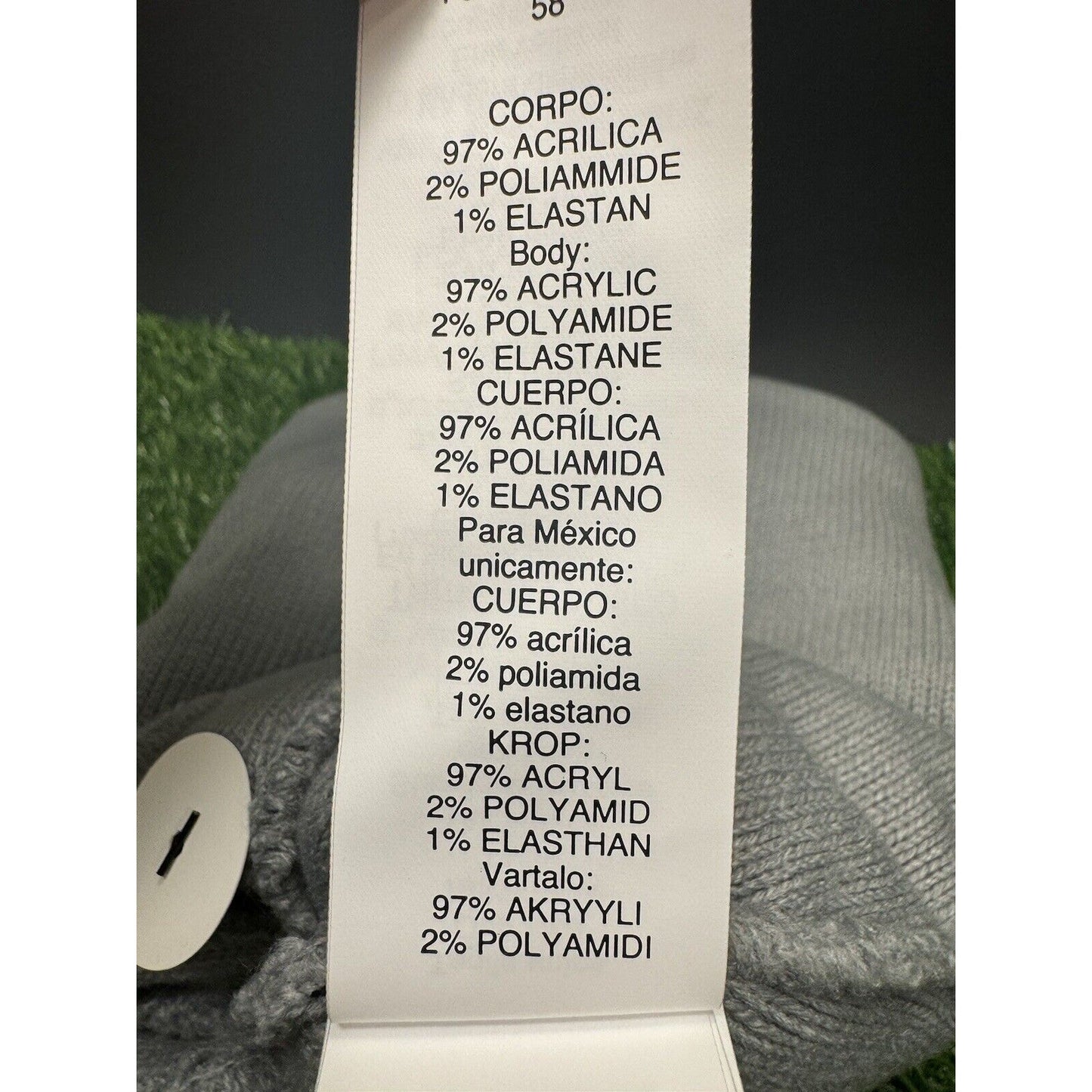 Oakley Wanderlust Pom Beanie Adult One Size Gray Red Hat Winter Snow Outdoor NEW