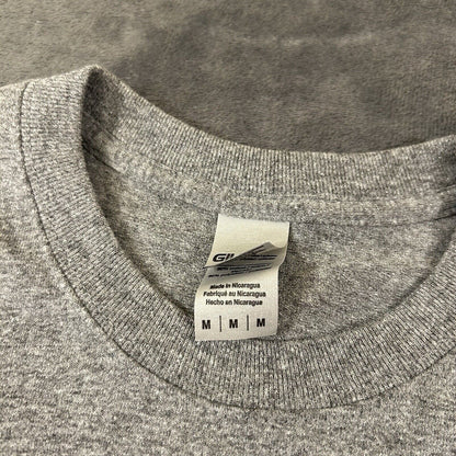 Classic Cars Shirt Mens Medium Gray Short Sleeve 1945 'Im Not Old' Gildan Heavy