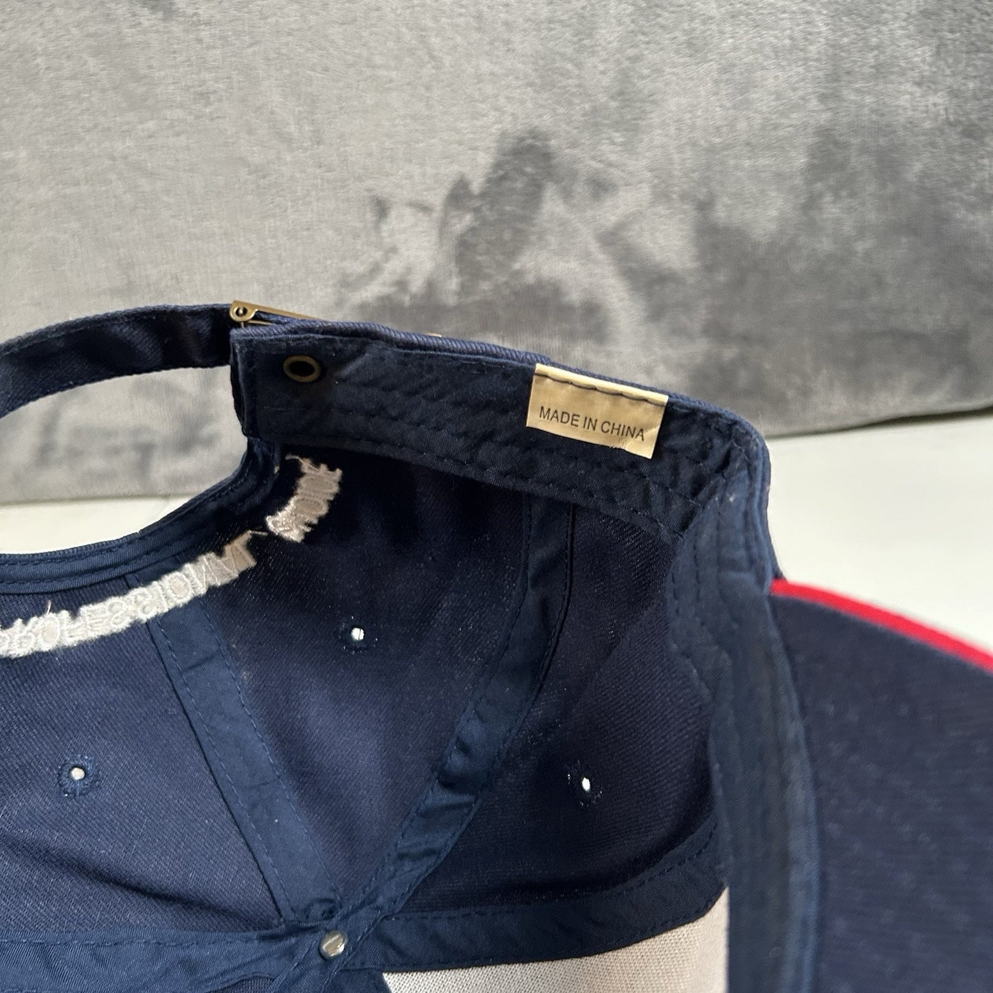 Field of Dreams Baseball Hat Cap Mens Snapback Black Acrylic Wool Y2K Adjustable