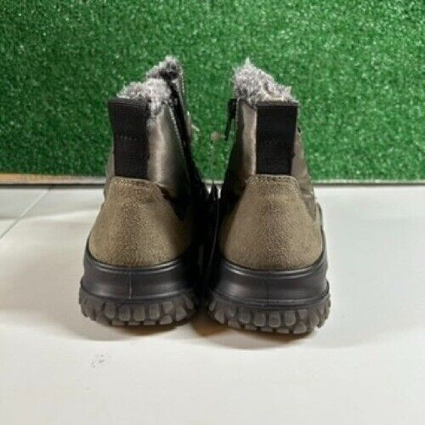 Romika Marla Waterproof Boots TopDry Tex Ankle Booties Green Womens 6.5 / 37 EU