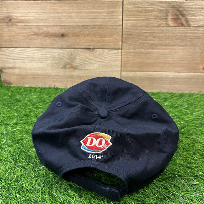 Minnesota Twins Hat Cap Mens Navy Strapback Paul & Minnie Big Logo Dairy Queen