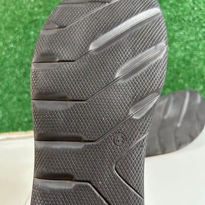 Josef Seibel Maverick 03 Leather Slides Sandals Comfort Black Mens 8/8.5 / 44EU