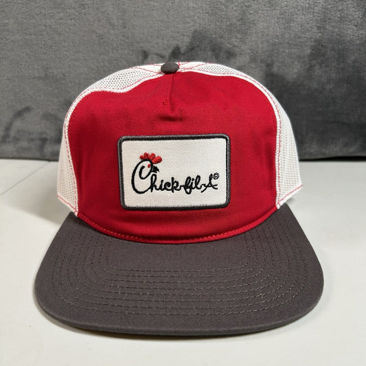 Chic Fil A Trucker Hat Cap Mens Snapback Red White Limited Edition Adjustable