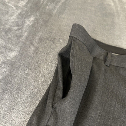 Banana Republic Dress Pants Mens 36x30 Gray Slacks Work Wool Tailored Slim Fit