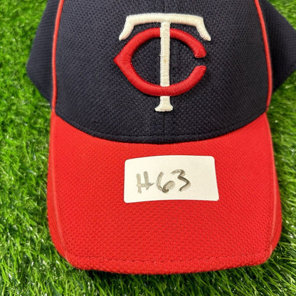 Minnesota Twins Hat Cap Mens Medium Large Navy Red New Era Batting Practice MLB