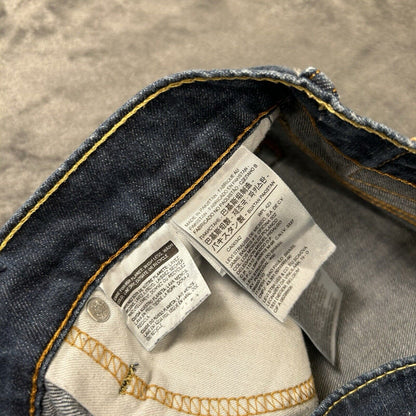 Levis 541 Jean Shorts Mens 30" Blue Denim Y2K Casual Outdoor Workwear Pockets