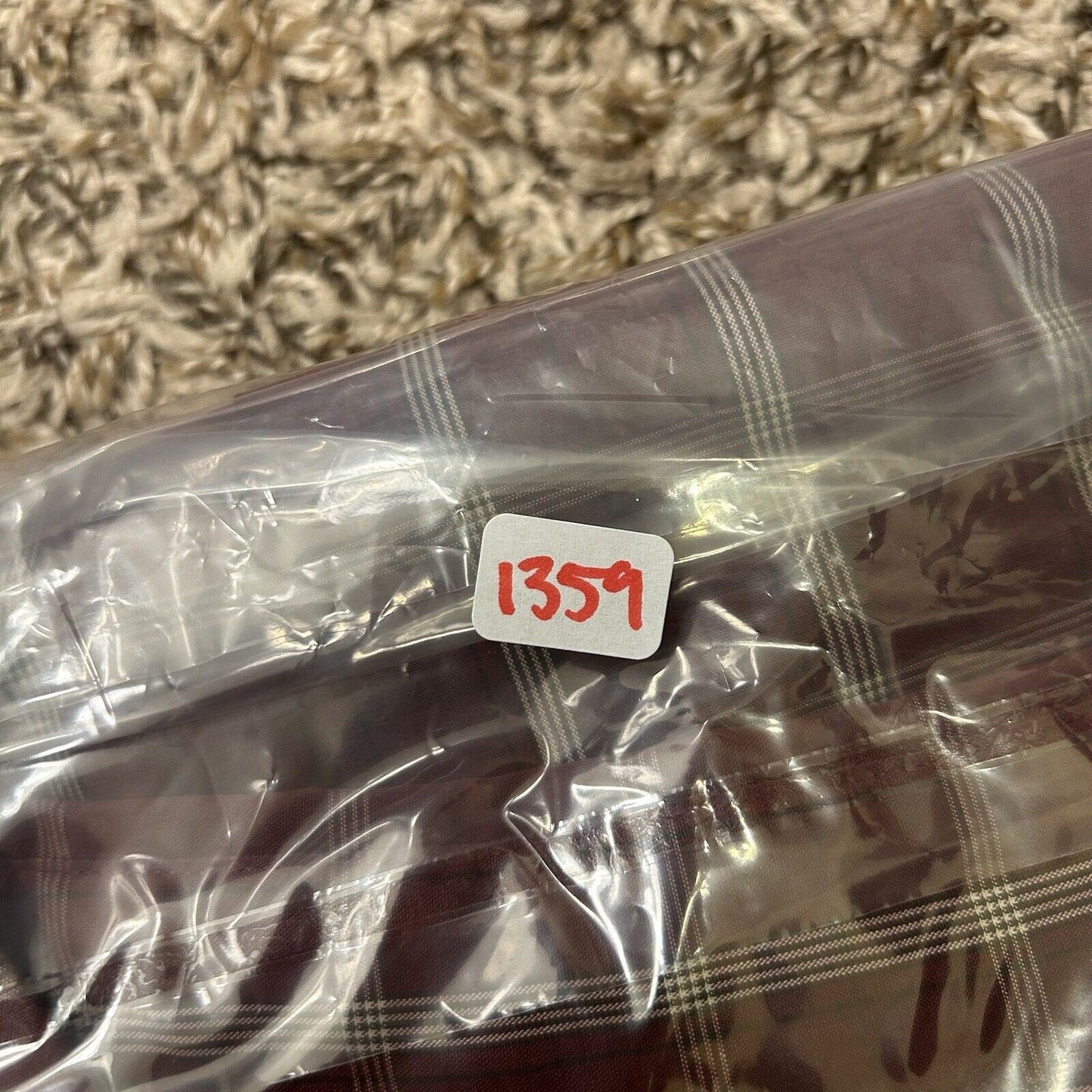 Ralph Lauren Shirt Mens Large Red Check Button Up Long Sleeve Kimbell Casual