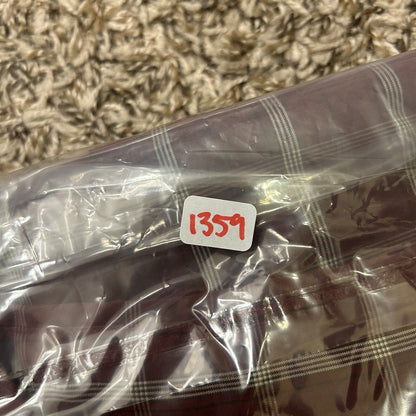 Ralph Lauren Shirt Mens Large Red Check Button Up Long Sleeve Kimbell Casual