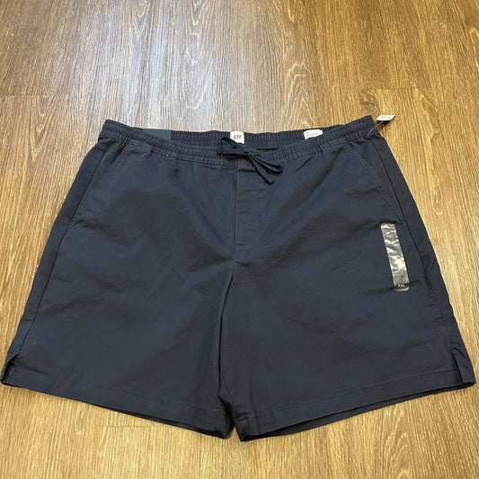 Gap Easy Essential Chino Shorts Mens XXL 2XL 42" Navy 8" Short Comfort NEW