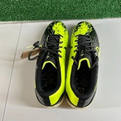 Nike Alpha Huarache 4 Baseball Cleats Keystone 4 Black Lime Mens 11.5 FV6098-001