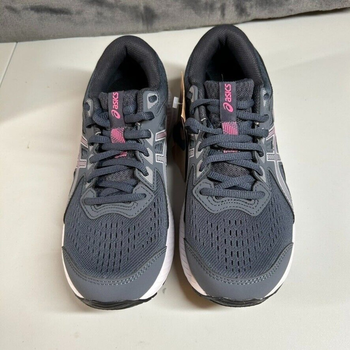 Asics Gel Contend 8 Running Athletic Shoes Sneakers Blue Pink Womens 6.5 New