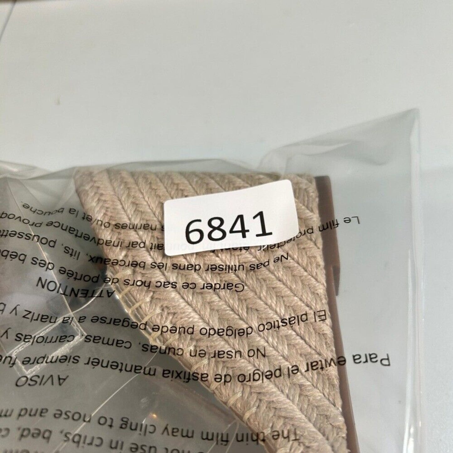 Steve Madden Uri Espadrille Wedge Sandals Clear Straps Buckle Heels Womens 10