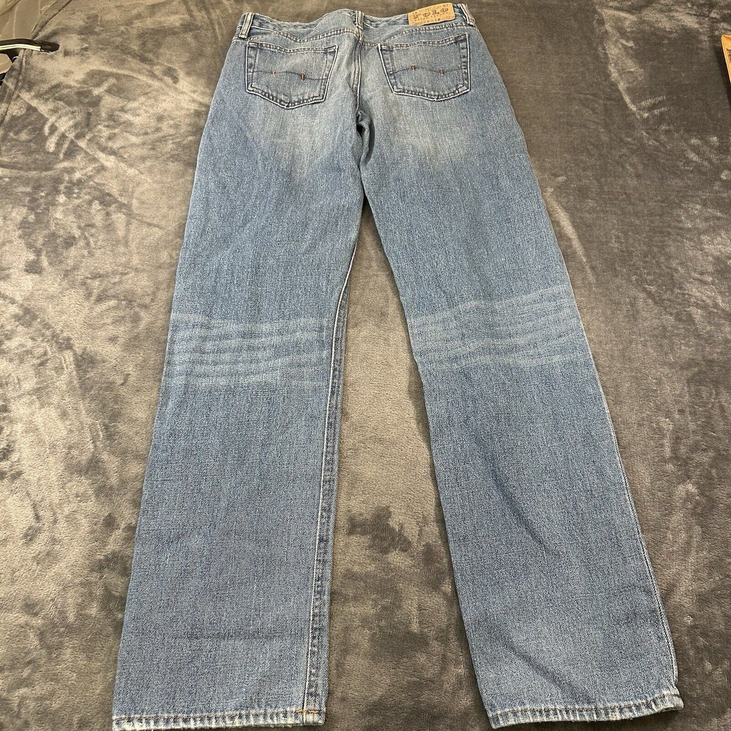 Polo Ralph Lauren Jeans Womens 20 31x32” Blue 381 Slim Straight Denim Pants