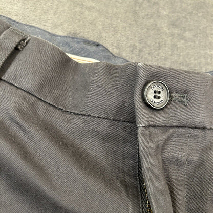 Dockers Chino Pants Mens 32x32" Gray Straight Fit Canvas Casual Work Comfort