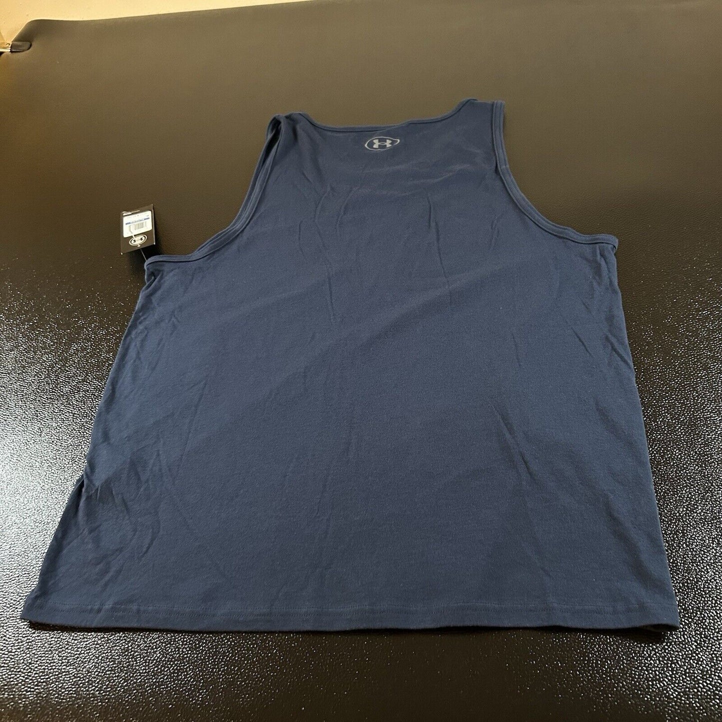 Under Armour Boston Tank Top Mens Extra Large Navy Sleeveless Shirt Running New