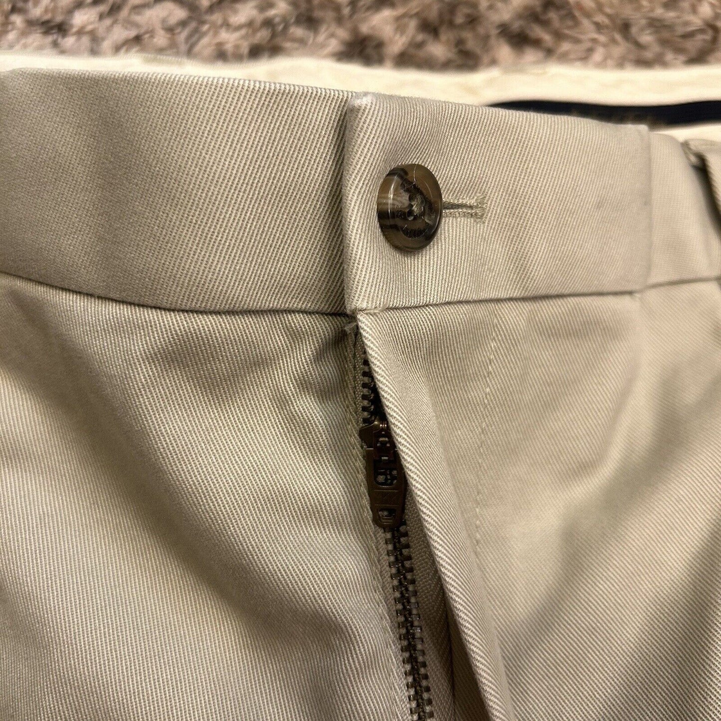 Brooks Brothers Pants Mens 40x30 Brown Advantage Chino Pockets Casual Work