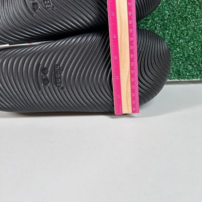 Crocs Mellow Recovery Slide Sandals Comfort Lightweight Black Womens 8 New