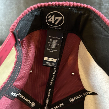 Iowa State Cyclones Hitch Hat Cap Mens Maroon Corduroy Rope Snapback '47 Y2K NEW