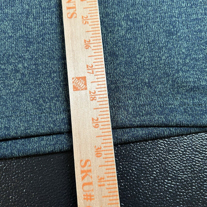 Izod Sweater Mens XXL 2XL Green Blue Blend Knit Pullover Sweatshirt 1/4 Zip