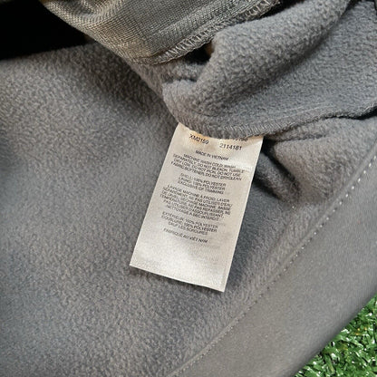 Columbia Softshell Jacket Mens Small Gray Full Zip Omni-shield Fleece Lined NEW