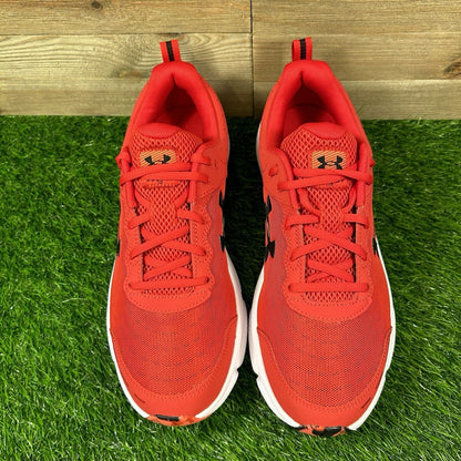 Under Armour Charged Assert 10 Mens Size 11 Red Shoes Sneaker Athletic NEW W/Box