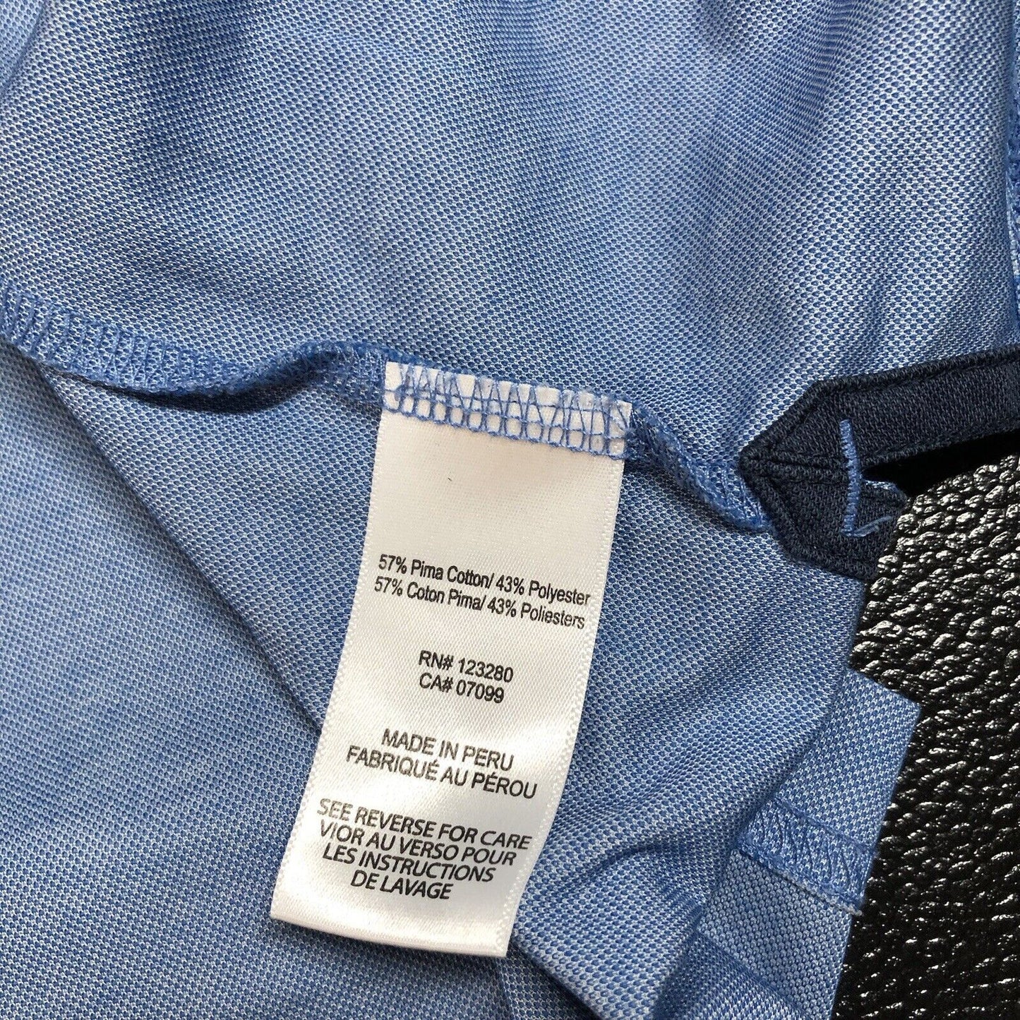 Travis Mathew Polo Shirt Mens XXL 2XL Blue Golf Athletic Pima Short Sleeve