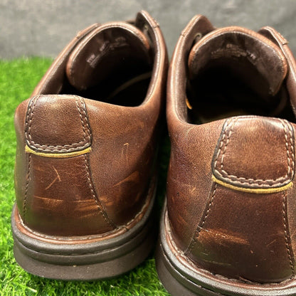 Timberland Smart Oxfords Mens 11 M Brown Dress Shoes LEather Lace Up Casual Work