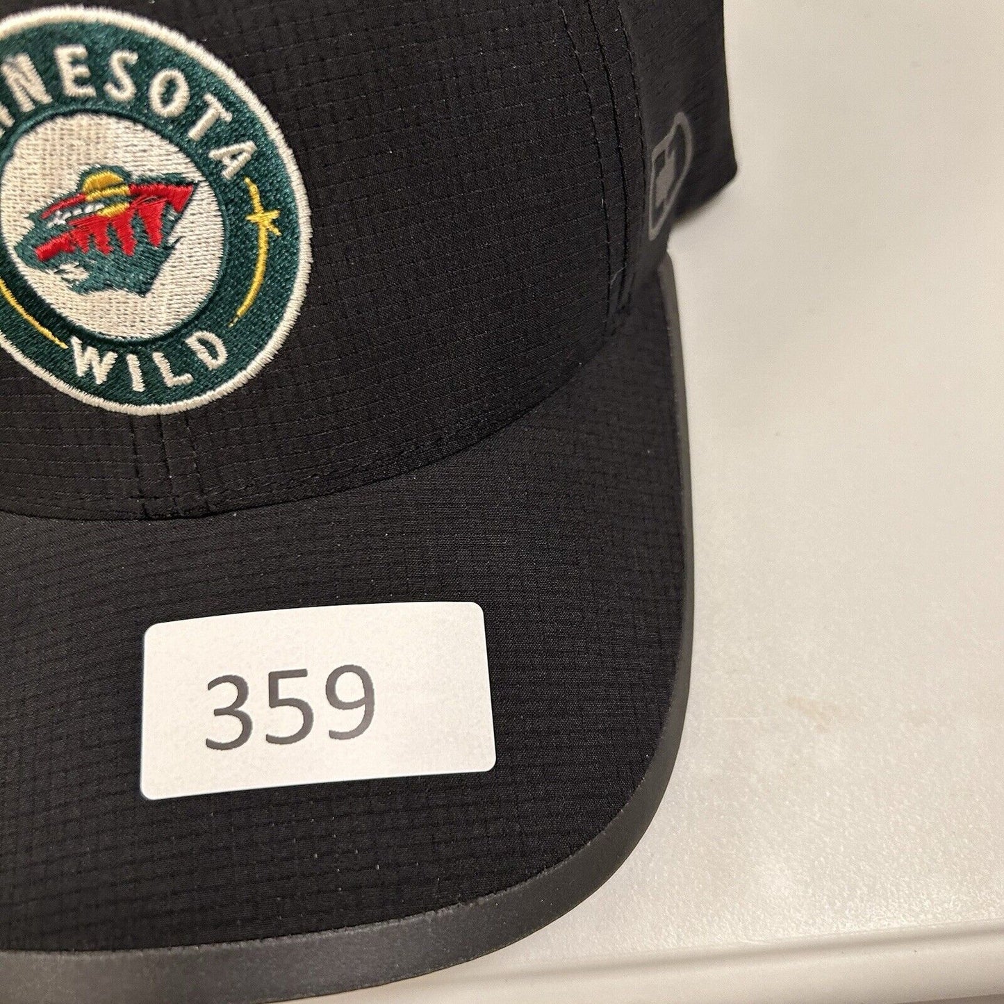 Minnesota Wild Hat Cap Mens Strapback Black NHL Hockey Lightweight Ogio New