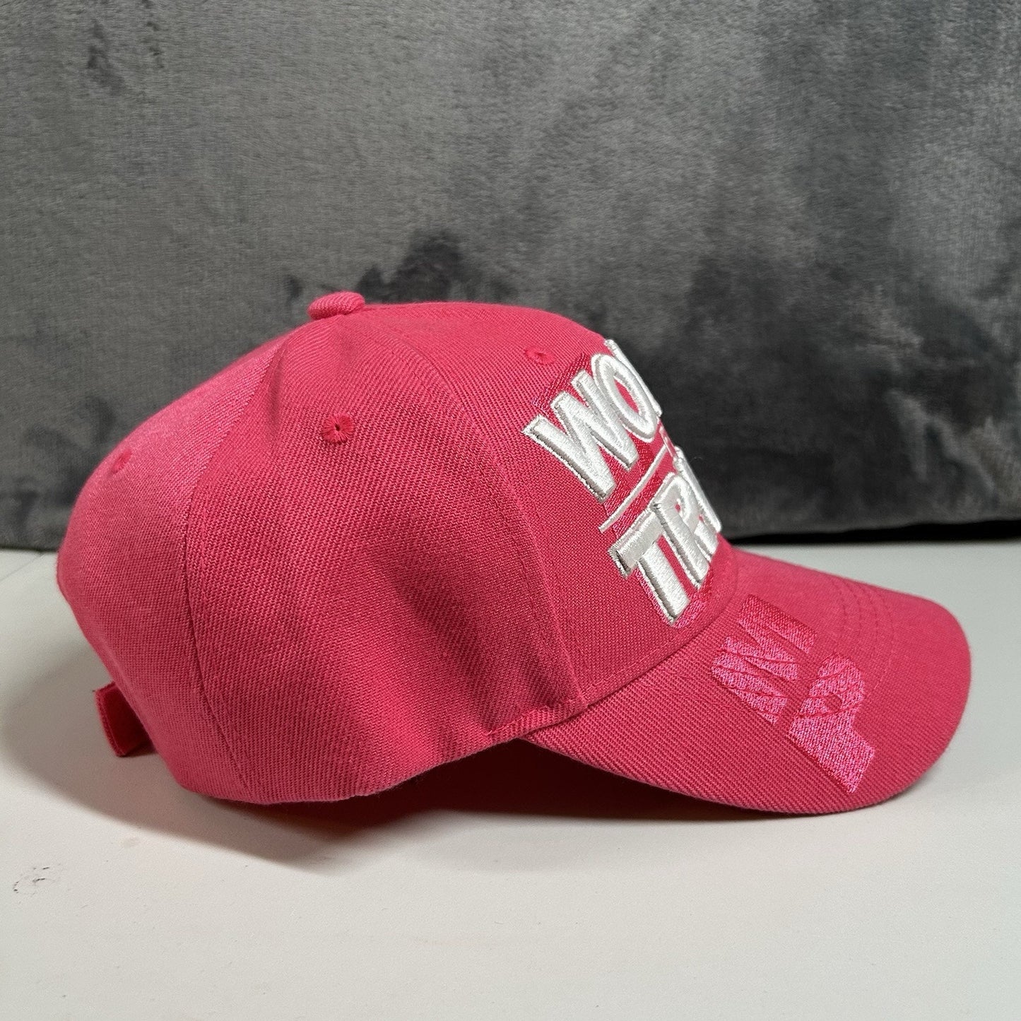 Women for Trump Baseball Hat Cap Womens Strap Back Hot PInk Usa Adjustable