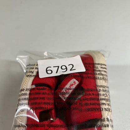 Naturino Red Canvas Fisherman Sandals Toddler Shoes Summer Play Size 5.5/6C 22EU