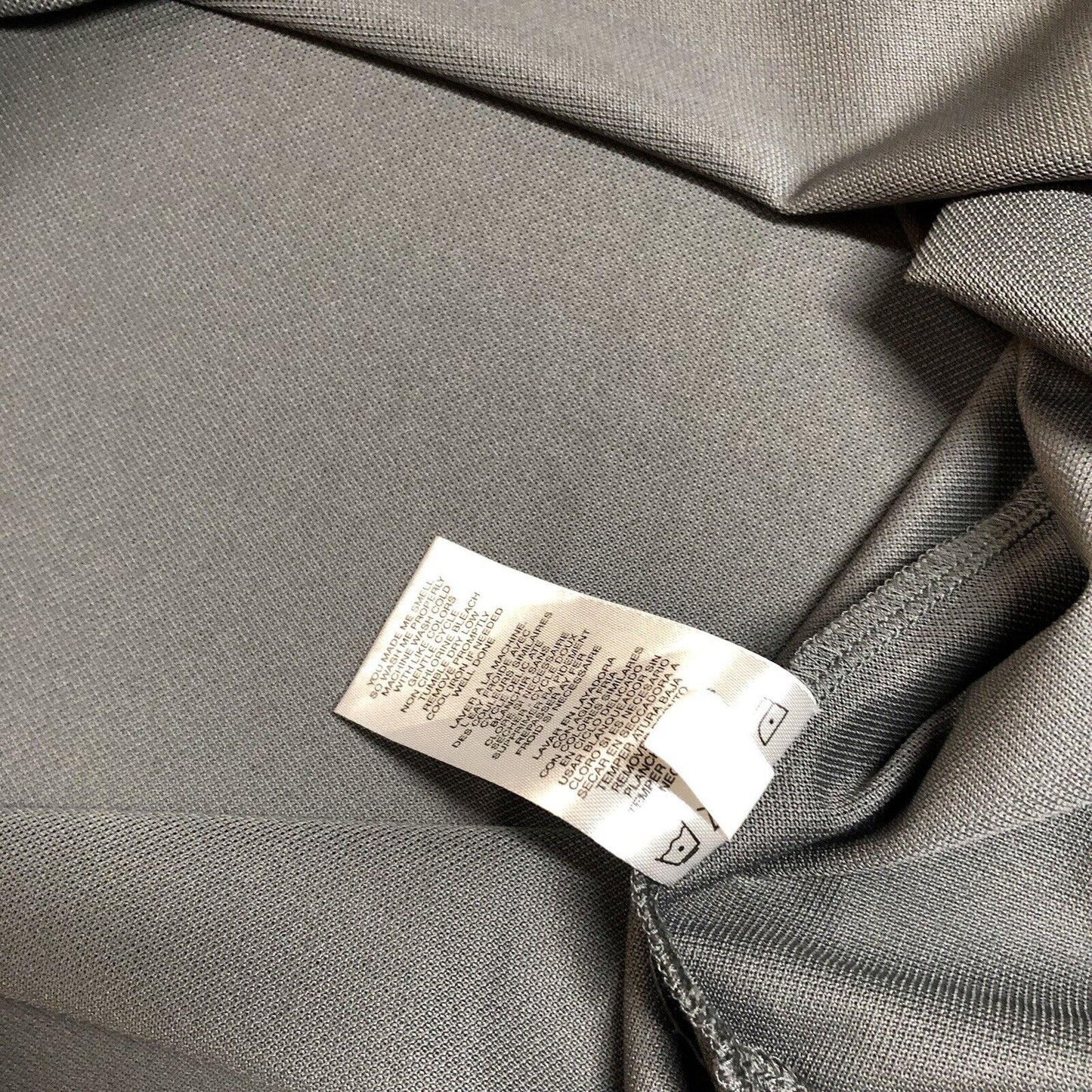 Travis Mathew Polo Shirt Mens XXL 2XL Gray Blue Golf Athletic Short Sleeve