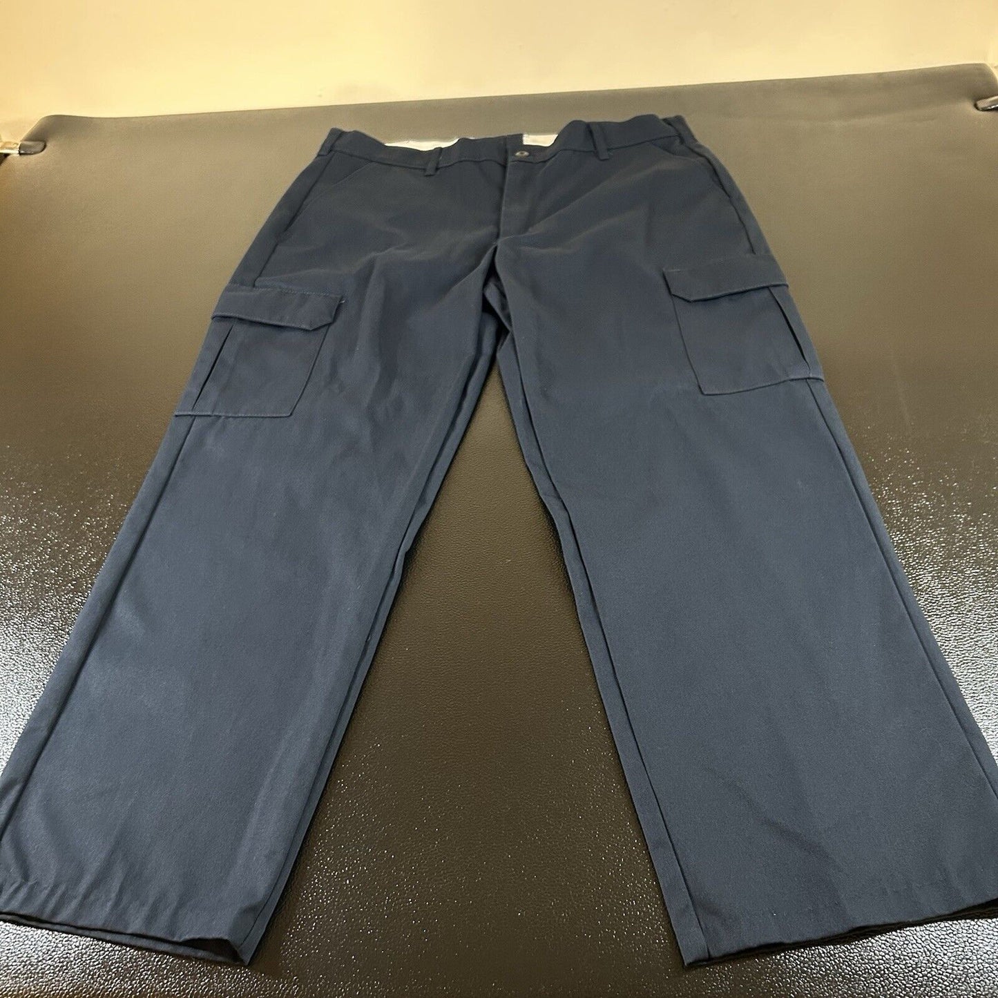 Red Kap Cargo Pants Mens 38x30" Navy Workwear Uniform Industrial Comfort Pockets