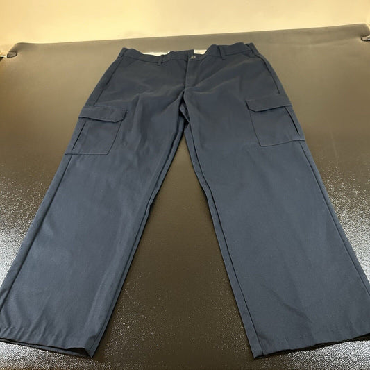 Red Kap Cargo Pants Mens 38x30" Navy Workwear Uniform Industrial Comfort Pockets