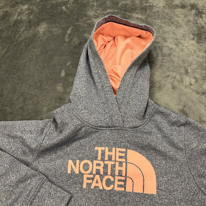The North Face Sweater Womens Medium Purple Pink Pullover Sweatshirt Hooded