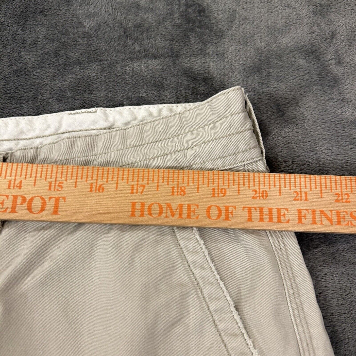 Polo Ralph Lauren Shorts Mens 40” Light Brown Cargo Casual Outdoor Hiking Pocket