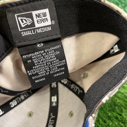 New York Giants Hat Cap Mens Small Medium Green Brown Camo Salute To Service NEW