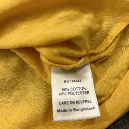 Iowa State Cyclones Shirt Womens Large Yellow/Gold Short Sleeve Rivalry Threads