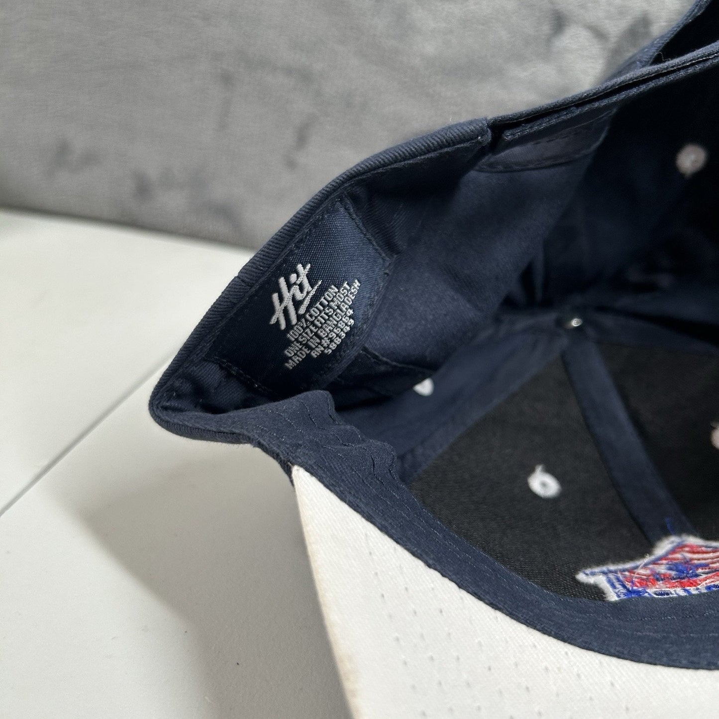 Building Homes for Heroes Baseball Hat Cap Mens Strap Back Blue Red Adjustable