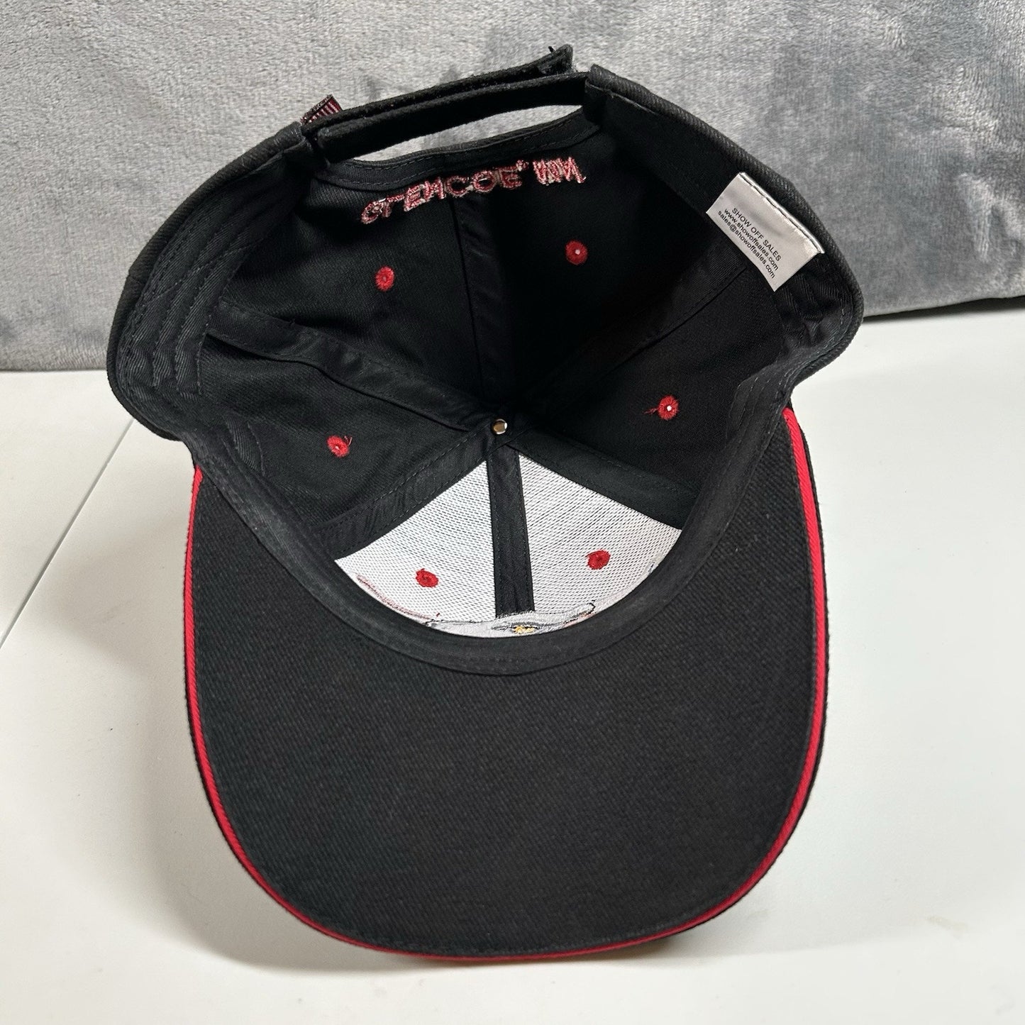 Eagle Usa Baseball Hat Cap Mens Strap Back Black Red Patriotic Troops Adjustable