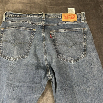Levis 505 Jeans Mens 36x30" Blue Straight Denim Pants Casual Work See sizing