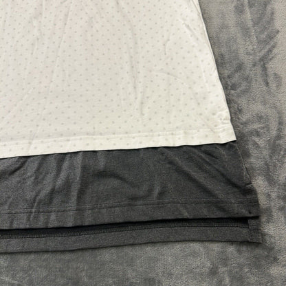 Nike International Tank Top Womens Extra Large White Polka Dot Shirt Casual NEW