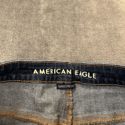 American Eagle Jeans Womens 6 28x30" Blue Super Highest Rise Jegging Stretch