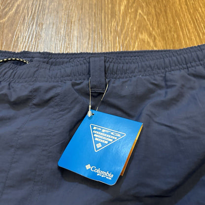 Columbia PFG Shorts Mens XXL 2XL 43" Blue Relaxed Fit Outdoor Fishing Nylon New